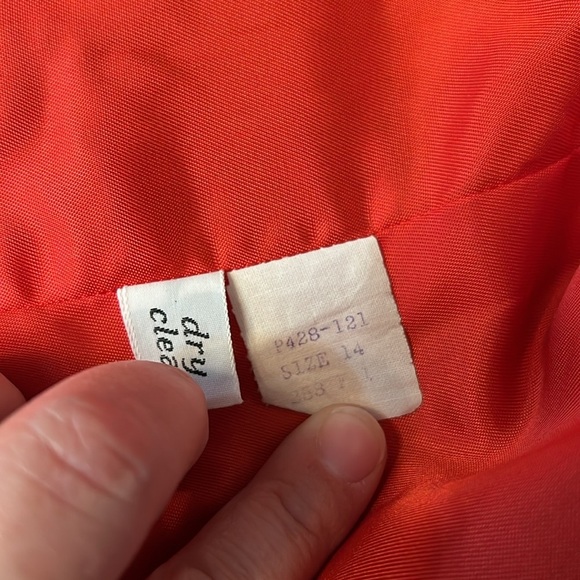 PENDLETON PETITES WOOL 1980’s PLAID RED LABEL BLAZER SIZE MEDIUM PETITE - Picture 13 of 16